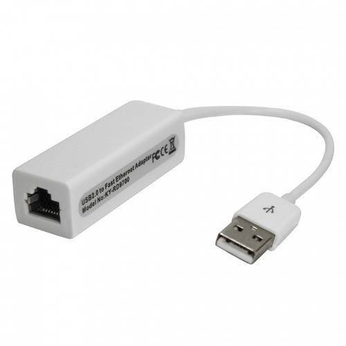 Placa Rede USB Externa Rj45 Adaptador Lan Ethernet 10/100
