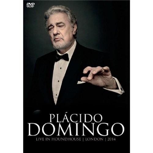 Plácido Domingo Live In Houndhouse London 2014 - Dvd Música Clássica