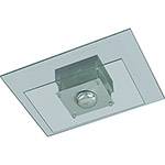 Plafon 31152 Retangular (40x30x13cm) Alumínio/Vidro Vidro Transparente - Pantoja&Carmona