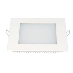 Plafon LED de Embutir 3000K Branco 6W Quadrado 12cm Taschibra