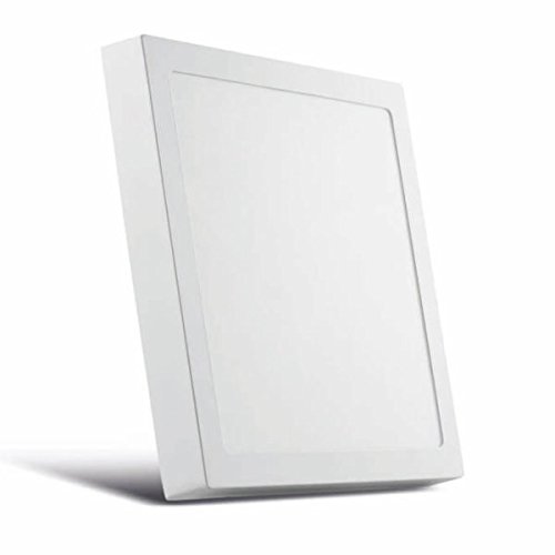 Plafon Led de Sobrepor 18w Quadrado 22x22 Branco Frio - Cl
