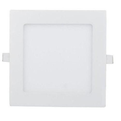 Plafon Painel de LED 18W Embutir Quadrado Branco Frio Bivolt