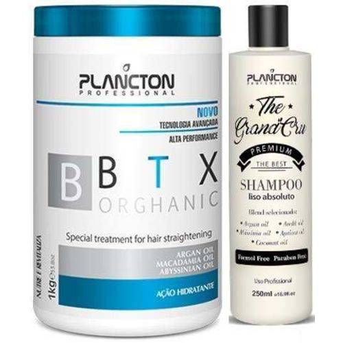 Plancton Botox Orghanic 1kg + Shampoo The Grand Cru 250ml