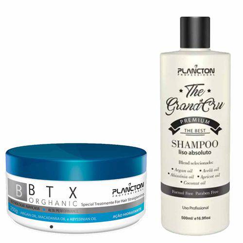 Plancton Botox Orghanic 250gr + Shampoo The Grand Cru 500ml