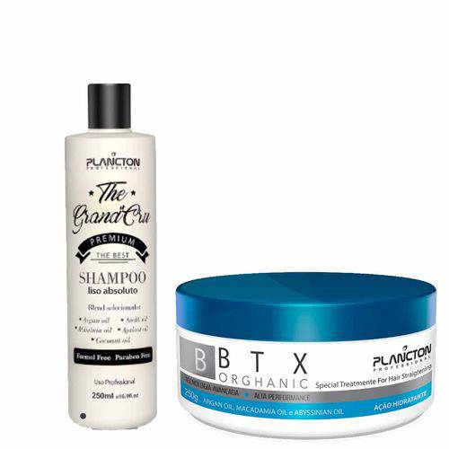 Plancton Botox Orghanic 250gr + Shampoo The Grand Cru 250ml