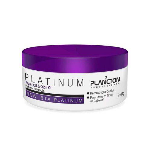 Plancton - Creme Alisante Platinum Argan e Ojon Oils 250g