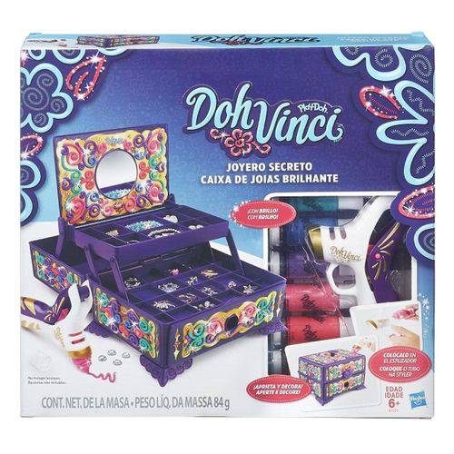 Play Doh Caixa de Jóias Brilhante Hasbro