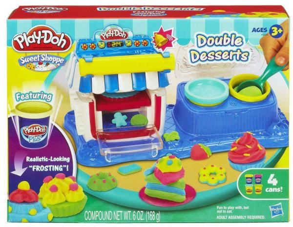 Play Doh Conjunto de Sobremesas Duplas A5013 - Hasbro