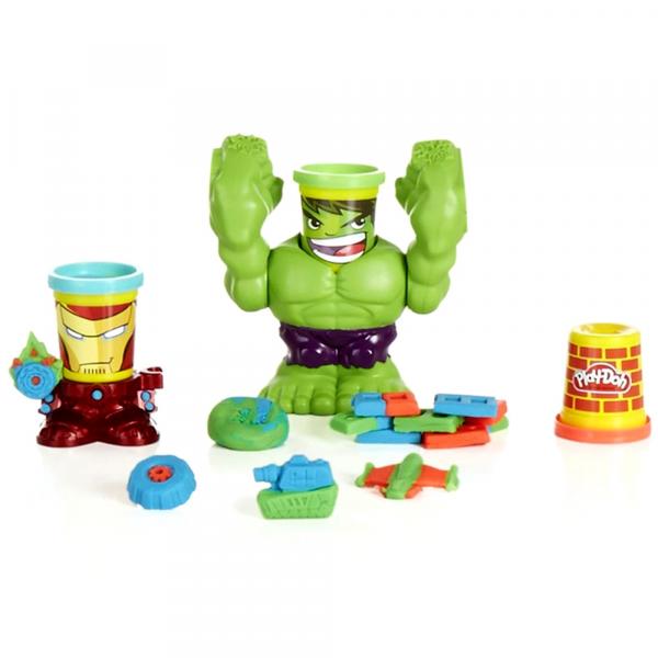 PLAY DOH-MARVEL POTE Hulk Esmaga HASBRO B0308