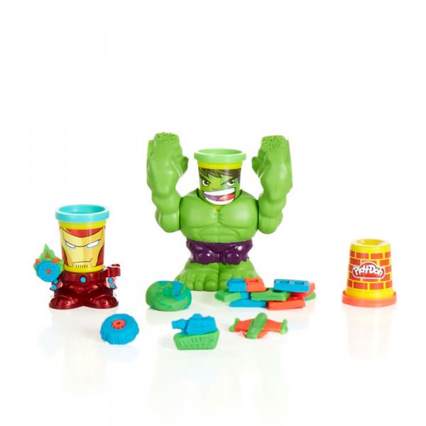 Play Doh Marvel Pote Hulk Esmaga - Hasbro - Play-doh