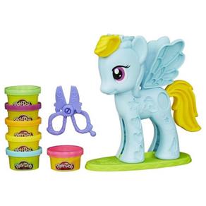 Play-Doh Pônei e Penteados My Little Pony - Hasbro B0011