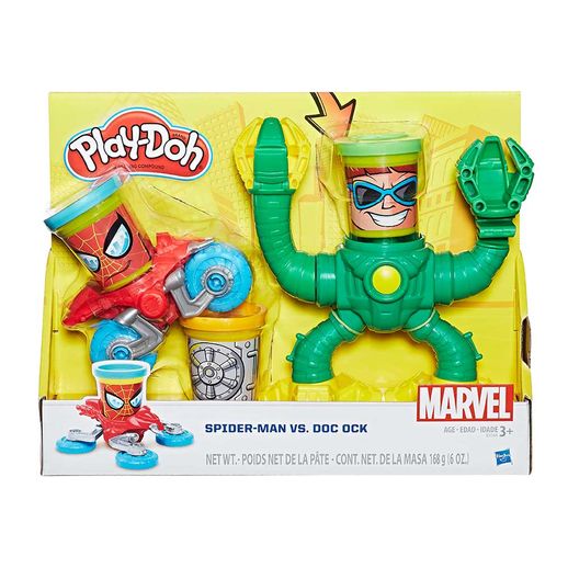 Play Doh Spider Man Vs Doutor Octopus - Hasbro