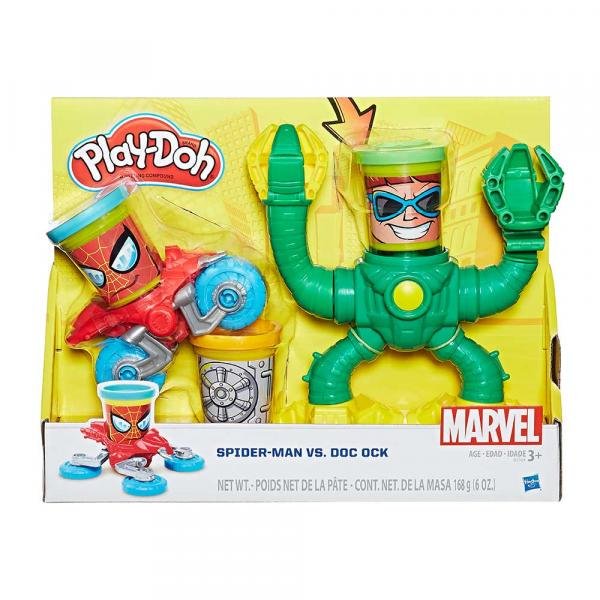 Play Doh Spider Man Vs Doutor Octopus - Hasbro