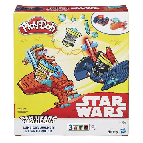Play Doh Star Wars Luke e Darth Vader Hasbro