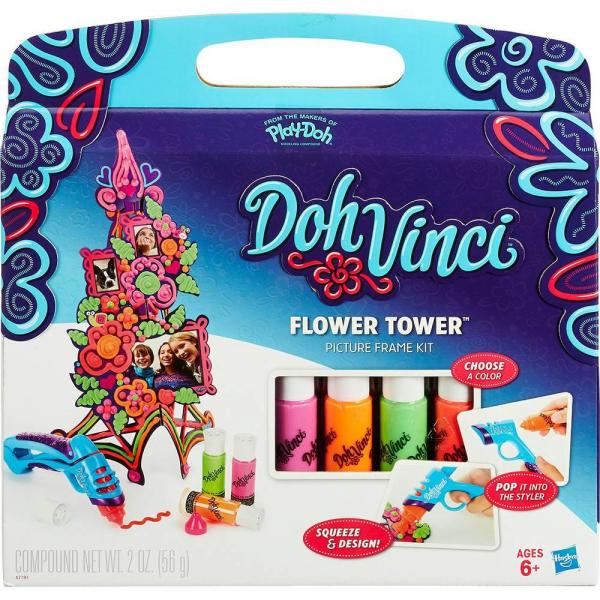 Play Doh Vinci-kit Torre de Flores e Fotos Hasbro A7191