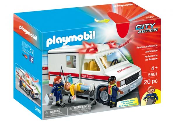 Playmobil 5681 City Action Ambulância de Resgate - Sunny