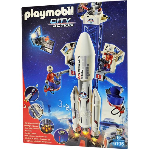 Playmobil Base Espacial com Foguete - Sunny Brinquedos