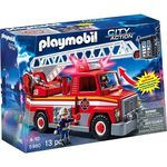 Playmobil Caminhão de Bombeiro com Escada - 1070 - Playmobil