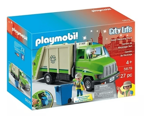 Playmobil Caminhão de Recliclagem City Life 5679