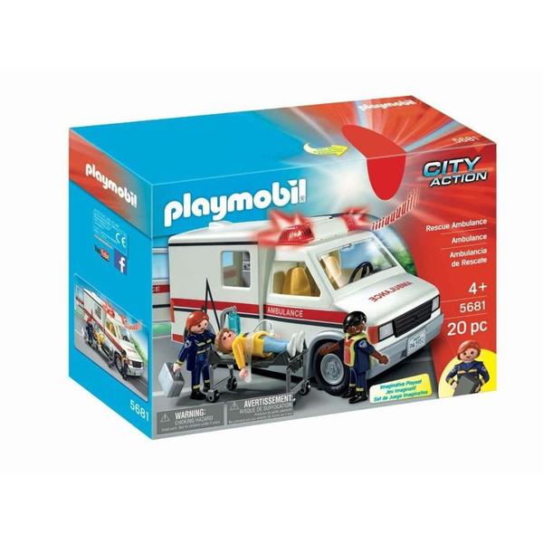 Playmobil City Action Ambulância de Resgate - 5681 - Sunny