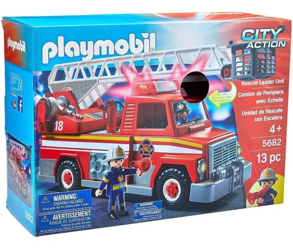 Playmobil City Action Caminhão de Bombeiro com Escada - 5682