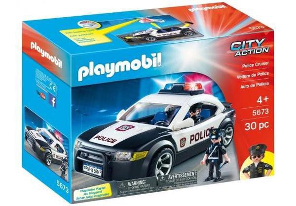 Playmobil City Action - Carro de Policia SUNNY BRINQUEDOS
