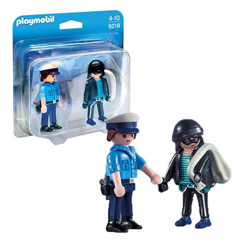 Playmobil City Action - Policial e Bandido 9218