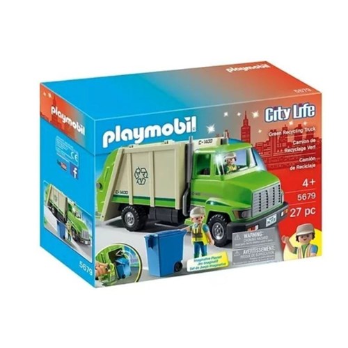 Playmobil City Life 5679 Caminhao de Reciclagem - Sunny