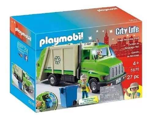 Playmobil City Life Caminhão de Reciclagem - 5679