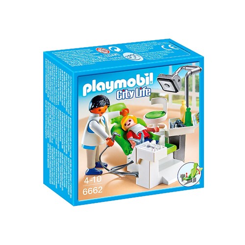 Playmobil - City Life - Dentista com Paciente Sunny Brinquedos