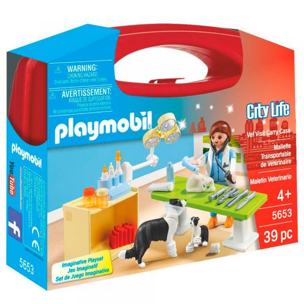 Playmobil - City Life - Maleta Veterinária - 5653 - Sunny