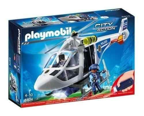 Playmobil Cityt Action Helicóptero de Polícia - 6921