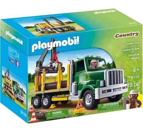 Playmobil Country Caminhão Porta Madeira - 9115
