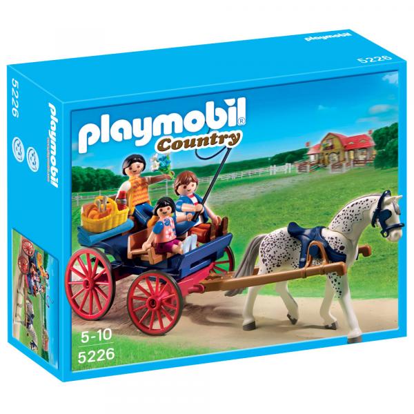 Playmobil Country - Charrete com Cavalo - 5226 - Sunny