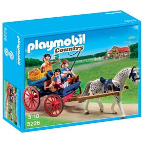 Playmobil Country - Charrete com Cavalo - 5226
