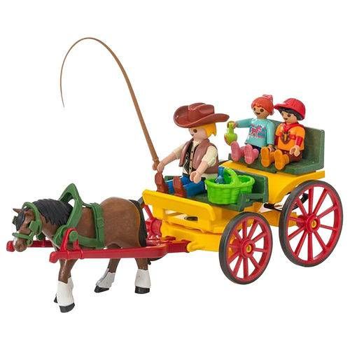 Playmobil Country - Charrete com Cavalos - 6932 - Sunny