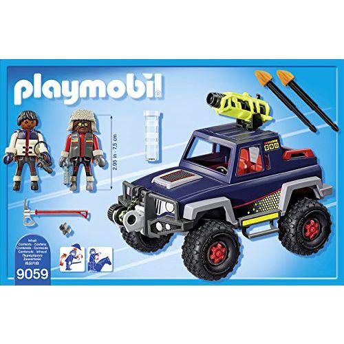 Playmobil - Expedição Ártica - Piratas do Gelo com Jipe - 9059 - Sunny