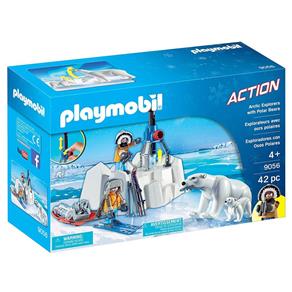 Playmobil - Explorador com Urso Polar - 9056 - Sunny