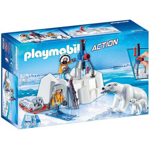 Playmobil Exploradores Ártico com Urso Polar