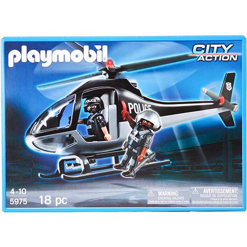 Tudo sobre 'Playmobil Helicóptero da Polícia - Sunny'