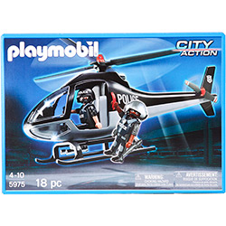 Playmobil Helicóptero da Polícia - Sunny