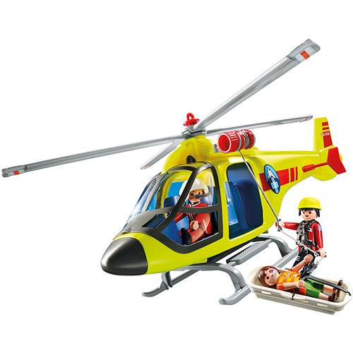 Tudo sobre 'Playmobil Helicóptero de Resgate - Sunny Brinquedos'