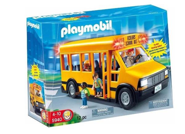 Playmobil Ônibus Escolar - Sunny Brinquedos