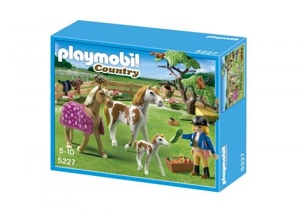 Playmobil Padoque com Cavalos e Potro - Sunny
