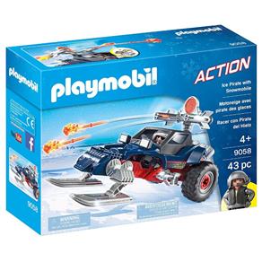 Playmobil - Pirata do Gelo com Moto