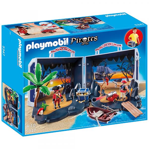 Playmobil Piratas - Baú do Tesouro - 5347 - Sunny