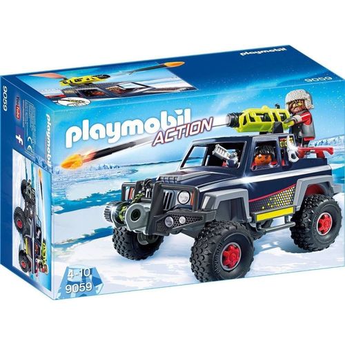 Playmobil Piratas do Gelo com Jipe
