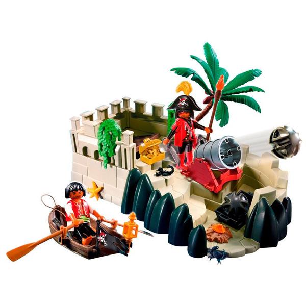 Playmobil Piratas - Super Set Esconderijo dos Piratas - 4007 - Sunny