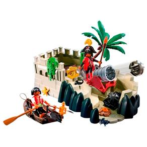 Playmobil Piratas - Super Set Esconderijo dos Piratas - 4007