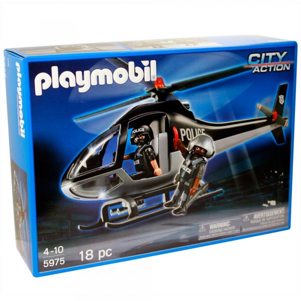 Playmobil Polícia City Action - Helicóptero - 5975 - Sunny
